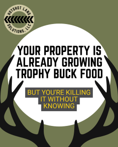 Hotshot Land Solutions, an Oklahoma land clearing company explains the importance of clearing overgrown brush and invasive species to bring the trophy buck.
